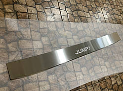 Накладка на бампер із загином Citroen Jumpy з 2007-