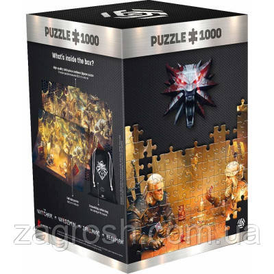 Promo Ціна! Пазл GoodLoot Witcher: Playing Gwent 1000 елементів (5908305231448) - тільки на ZaGrosh.com.ua