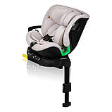 Дитяче автокрісло Lionelo HARMONY I-SIZE BEIGE SAND BAMBOO, фото 2