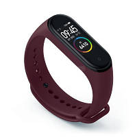 Оригінал! Ремінець до фітнес браслета Armorstandart для Xiaomi Mi Band 4/3 Marsala (ARM55110) - Вища Якість!