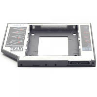 Оригінал! Фрейм-перехідник Gembird HDD 2.5&apos;&apos; to notebook ODD SATA (MF-95-02) - Вища Якість!