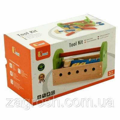 Promo Ціна! Ігровий набір Viga Toys Ящик з інструментами (50494) - тільки на ZaGrosh.com.ua, фото 1