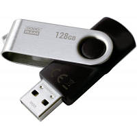Оригінал! USB флеш накопичувач Goodram 128GB UTS2 Twister Black USB 2.0 (UTS2-1280K0R11) - Вища Якість!