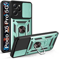 Оригінал! Чохол до мобільного телефона BeCover Military Poco X5 Pro 5G Dark Green (709116) - Вища Якість!