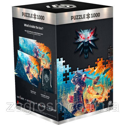 Promo Ціна! Пазл GoodLoot Witcher: Griffin Fight 1000 елементів (5908305231233) - тільки на ZaGrosh.com.ua