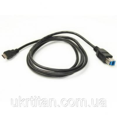 Оригінал! Дата кабель USB 3.0 Type-C to BM 1.5m PowerPlant (KD00AS1275) - Вища Якість!, фото 1