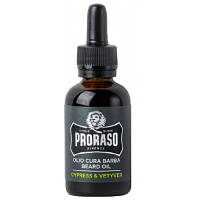 Оригінал! Олія для догляду за бородою Proraso Cypress & Vetiver 30 мл (8004395007424) - Вища Якість!