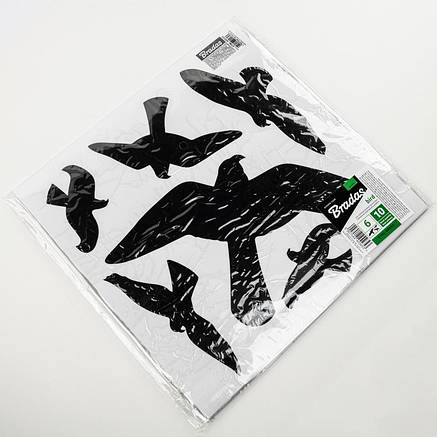 Наклейки для відлякування птахів, ВЕЛИКІ 
6 шт., 10 аркушів, CTRL-BR002, фото 2