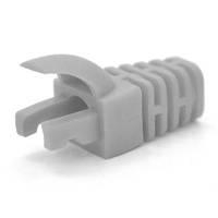 Оригінал! Ковпачок конектора RJ-45 Gray Cat.5/Cat.6 (100 шт/уп.) Merlion (CPRJ45ML-GY-CAT5/6) - Вища Якість!