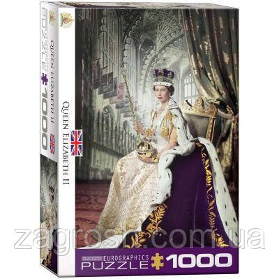 Promo Ціна! Пазл Eurographics Королева Єлизавета II 1000 елементів (6000-0919) - тільки на ZaGrosh.com.ua, фото 1