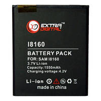 Оригінал! Акумуляторна батарея Extradigital Samsung GT-i8160 Galaxy Ace 2 (1550 mAh) (BMS6301) - Вища Якість!