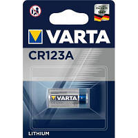 Оригінал! Батарейка Varta VARTA PHOTO CR 123A LITHIUM (06205301401) - Вища Якість!