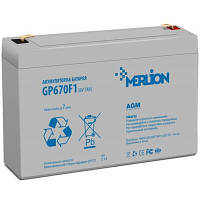 Оригінал! Батарея до ДБЖ Merlion 6V-7Ah (GP670F1) - Вища Якість!