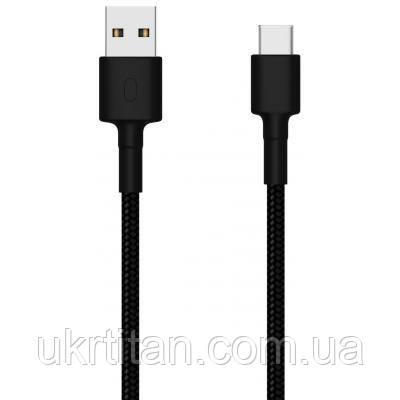 Оригінал! Дата кабель USB 3.0 AM to Type-C 1.0m Braide Black Xiaomi (387945) - Вища Якість!, фото 1