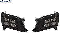 Протитуманні фари LED KIA Optima K5 2013-15 KA-687-LED DRL з проводкою