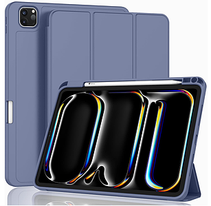 Чохол-книжка CDK для Apple iPad Pro 12.9" 5gen 2021 Екокожа силікон Smart Case Слот Стилус (017899) (lavender