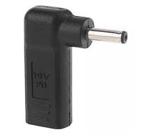 Перехідник USB Type-C на DC 4.0x1.35mm + PD Triger 19.5V 100W для Asus зарядки ноутбука від повербанка