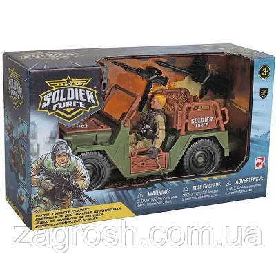 Promo Ціна! Ігровий набір Chap Mei Солдати PATROL JEEP (545301-1) - тільки на ZaGrosh.com.ua, фото 1