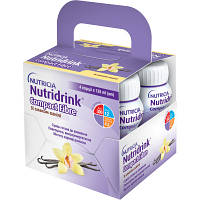 Оригінал! Дитяча суміш Nutricia Nutridrink Compact Fibre Vanilla 4 шт х 125 мл (8716900551680) - Вища Якість!