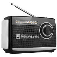 Оригінал! Портативний радіоприймач REAL-EL X-510 Black - Вища Якість!