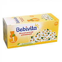 Оригінал! Дитячий чай Bebivita ромашковий фіточай, 30 г (4820025490787) - Вища Якість!
