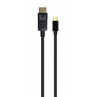 Оригінал! Кабель мультимедійний miniDisplayPort to DisplayPort 1.8m Cablexpert (CCP-mDP2-6) - Вища Якість!