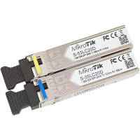 Оригінал! Модуль SFP Mikrotik S-35/53LC20D, 1.25 G, 20 км, LC (S-3553LC20D) - Вища Якість!