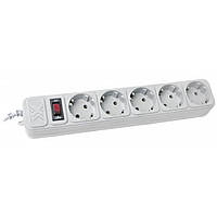 Оригінал! Мережевий фільтр живлення Maxxter SPM5-G-15G grey, 4.5 м кабель, 5 розеток (SPM5-G-15G) - Вища Якість!