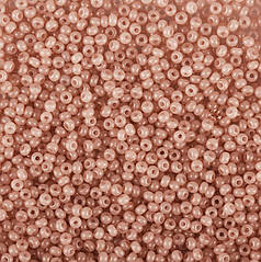 Бісер чеський Preciosa 02112, алебастровий, світла кава (10 г)