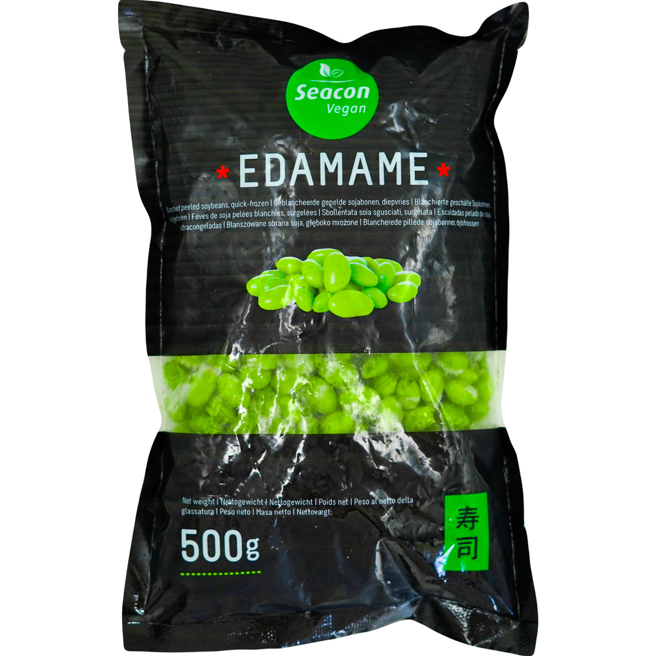Edamame様専門 Sinocharm Brc a 140-150PCS/500g IQF Mukimame 1kg Package