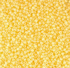 Бісер чеський Preciosa 02181, алебастровий, жовтий (10 г)