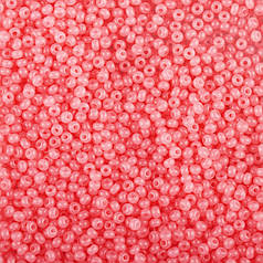 Бісер чеський Preciosa 02191, алебастровий, рожевий (10 г)