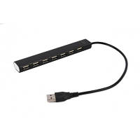Оригінал! Концентратор Gembird 7 x USB 2.0 black (UHB-U2P7-04) - Вища Якість!