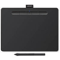 Оригінал! Графічний планшет Wacom Intuos M Bluetooth black (CTL-6100WLK-N) - Вища Якість!