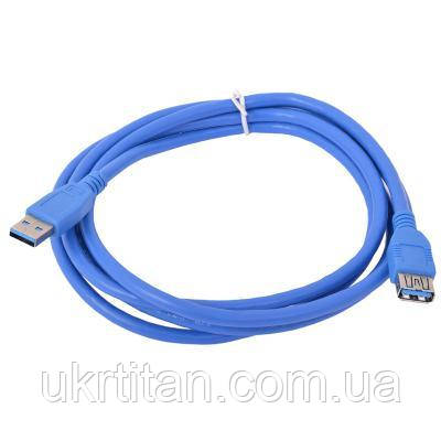 Оригінал! Дата кабель подовжувач USB3.0 AM/AF Cablexpert (CCP-USB3-AMAF-6) - Вища Якість!, фото 1