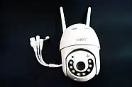Вулична поворотна камера відеоспостереження UKC CAMERA V380 IP 1080p Вулична камера з віддаленим доступом, фото 7