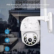 Вулична поворотна камера відеоспостереження UKC CAMERA V380 IP 1080p Вулична камера з віддаленим доступом, фото 2