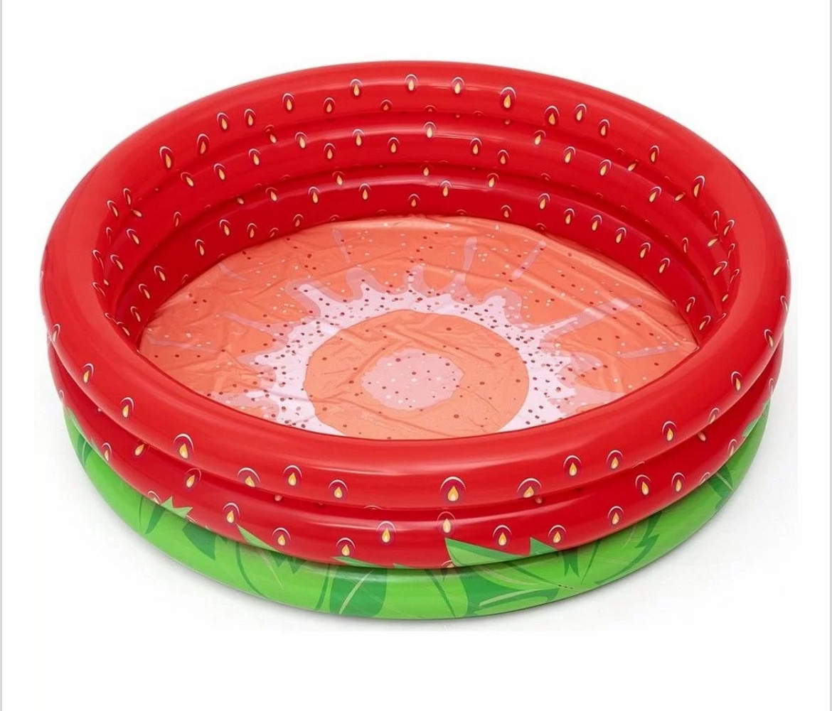 Дитячий надувний басейн Bestway 51145 Солодка полуниця (160x38 см), фото 1