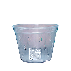 Внутрішній горщик з отворами Орхідея 0,55 л (11 см) прозорий