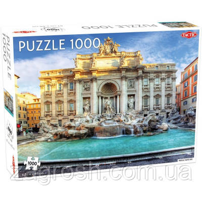 Promo Ціна! Пазл Tactic Фонтан Треві 1000 елементів (56752) - тільки на ZaGrosh.com.ua, фото 1