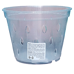 Внутрішній горщик з отворами Орхідея 2,0 л (17 см) прозорий