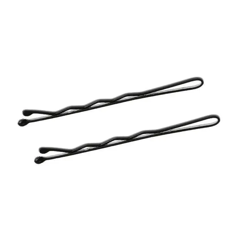 Невидимки для волосся TICO 40 мм чорні хвилясті 200г, 300510, фото 1