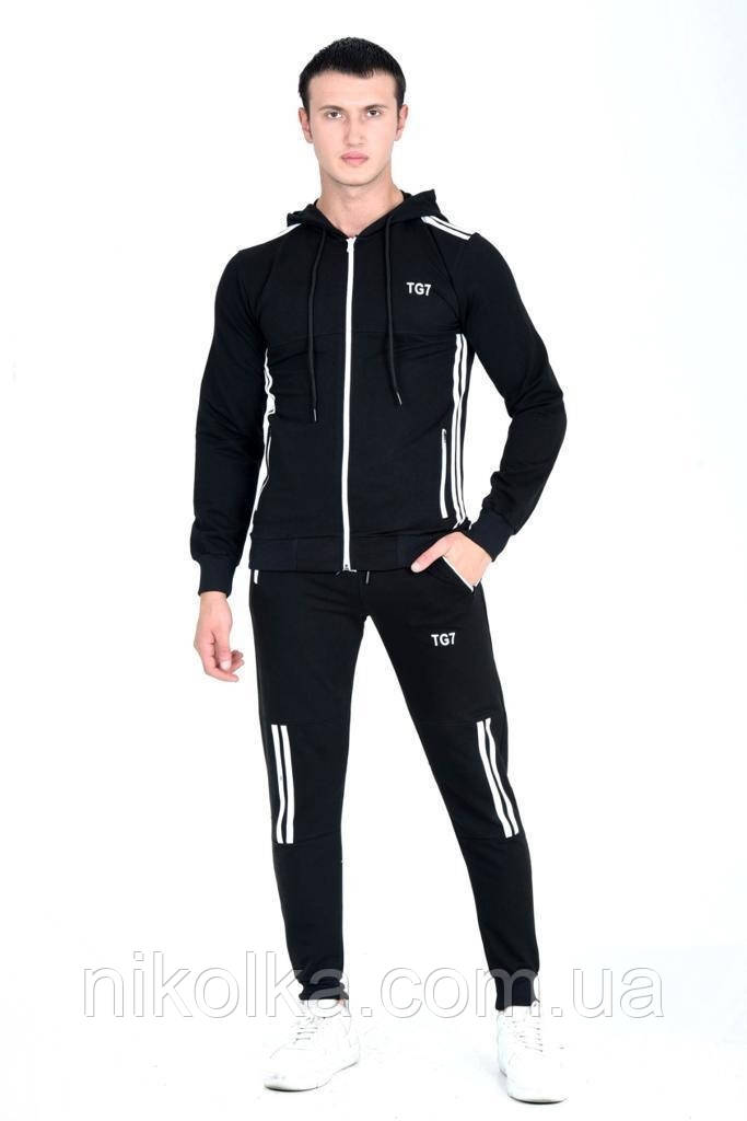 Спортивний костюм-двійка для чоловіків оптом, S-2XL рр., арт. Nk-10009, фото 1
