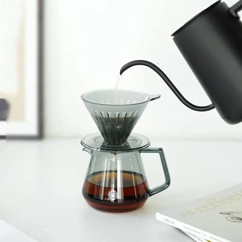 Подарунковий кавовий набір для приготування кави V60 Timemore Crystal Eye, для бариста