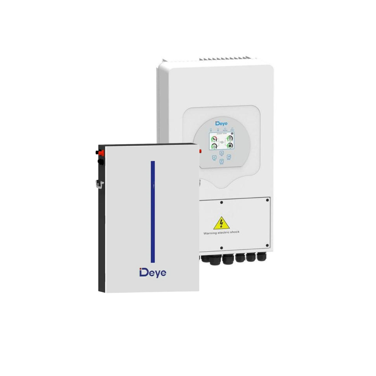 Автономний комплект Deye 5кВт + DEYE 6.14 КВТ LIFEPO4 120 AH