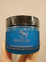 Новий дизайн. Зволожувальний і заспокійливий крем Bravura London Azulene Moisturiser, 50ml