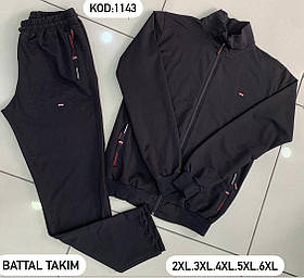 Спортивний костюм-двійка для чоловіків оптом, 2XL-6XL рр.,  арт. Nk-1143