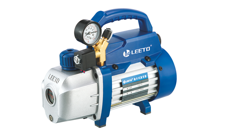 Вакуумний насос LEETO XZ-1B-SV (1 ступ 42 л/хв), фото 1
