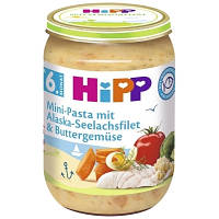 Оригінал! Дитяче пюре HiPP Овочі з морською рибою, 190 г (4062300261563) - Вища Якість!
