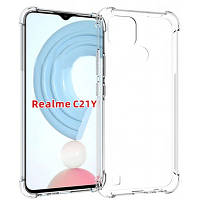 Оригінал! Чохол до мобільного телефона BeCover Anti-Shock Realme C21Y Clear (706971) - Вища Якість!